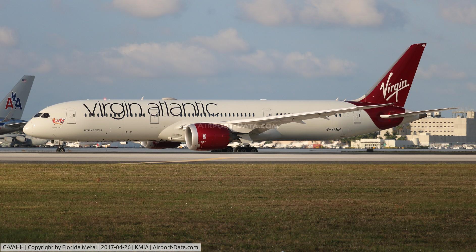 G-VAHH, 2014 Boeing 787-9 Dreamliner C/N 37967, MIA 2017