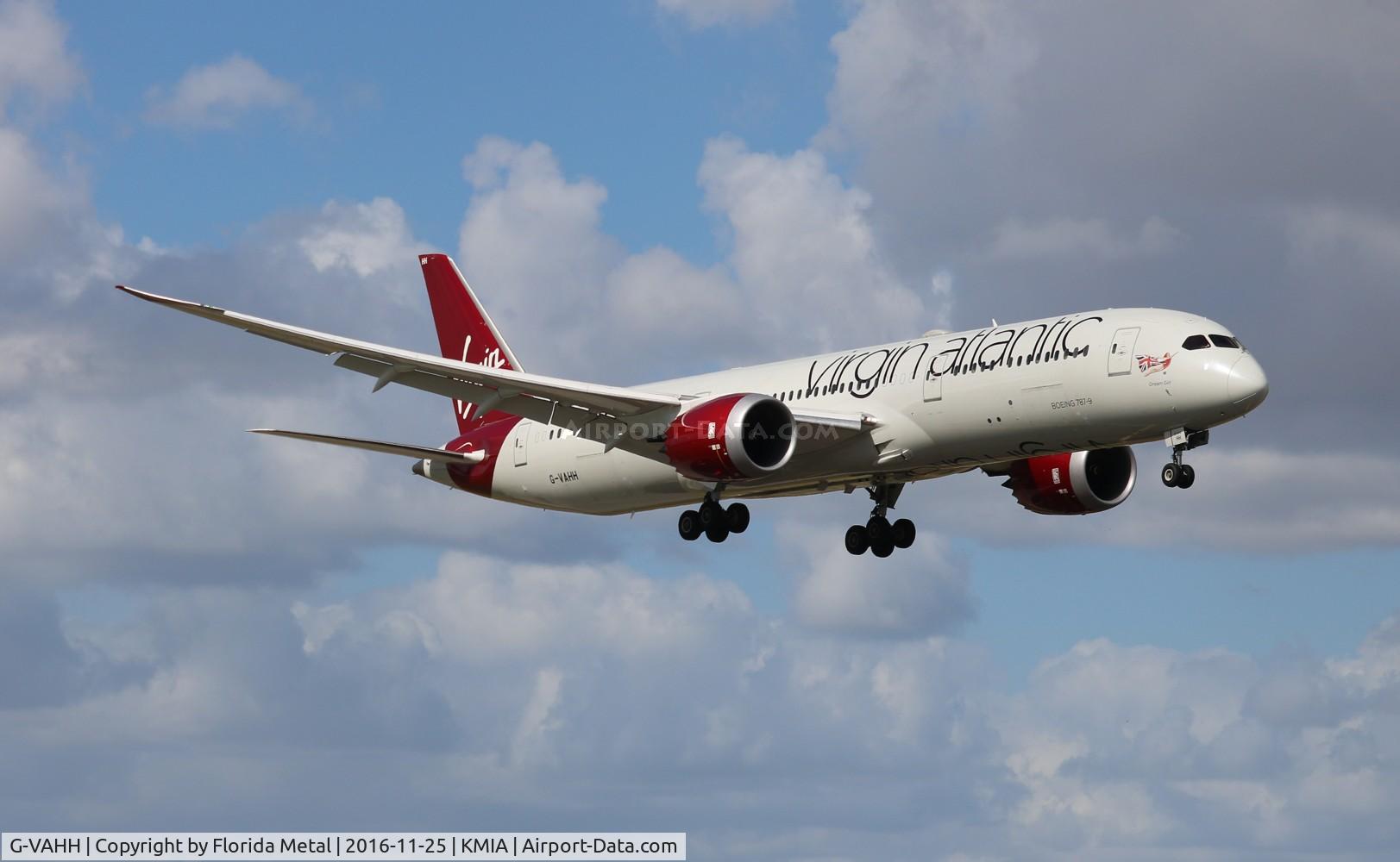 G-VAHH, 2014 Boeing 787-9 Dreamliner C/N 37967, MIA 2016