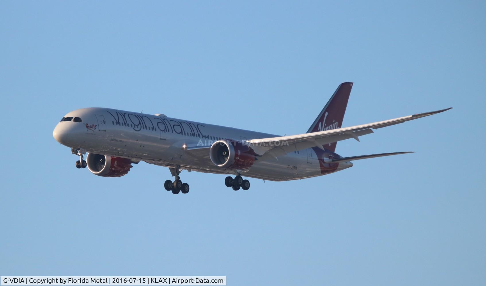 G-VDIA, 2016 Boeing 787-9 Dreamliner Dreamliner C/N 37975, LAX 2016