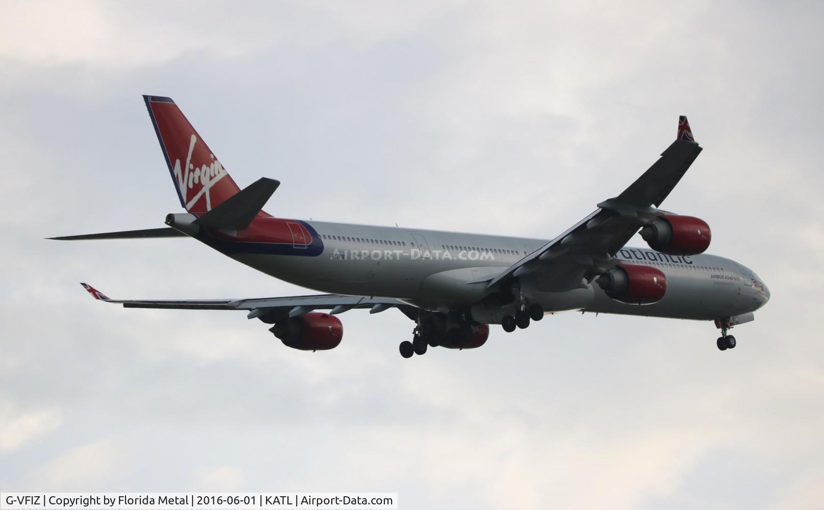 G-VFIZ, 2006 Airbus A340-642 C/N 764, ATL 2016