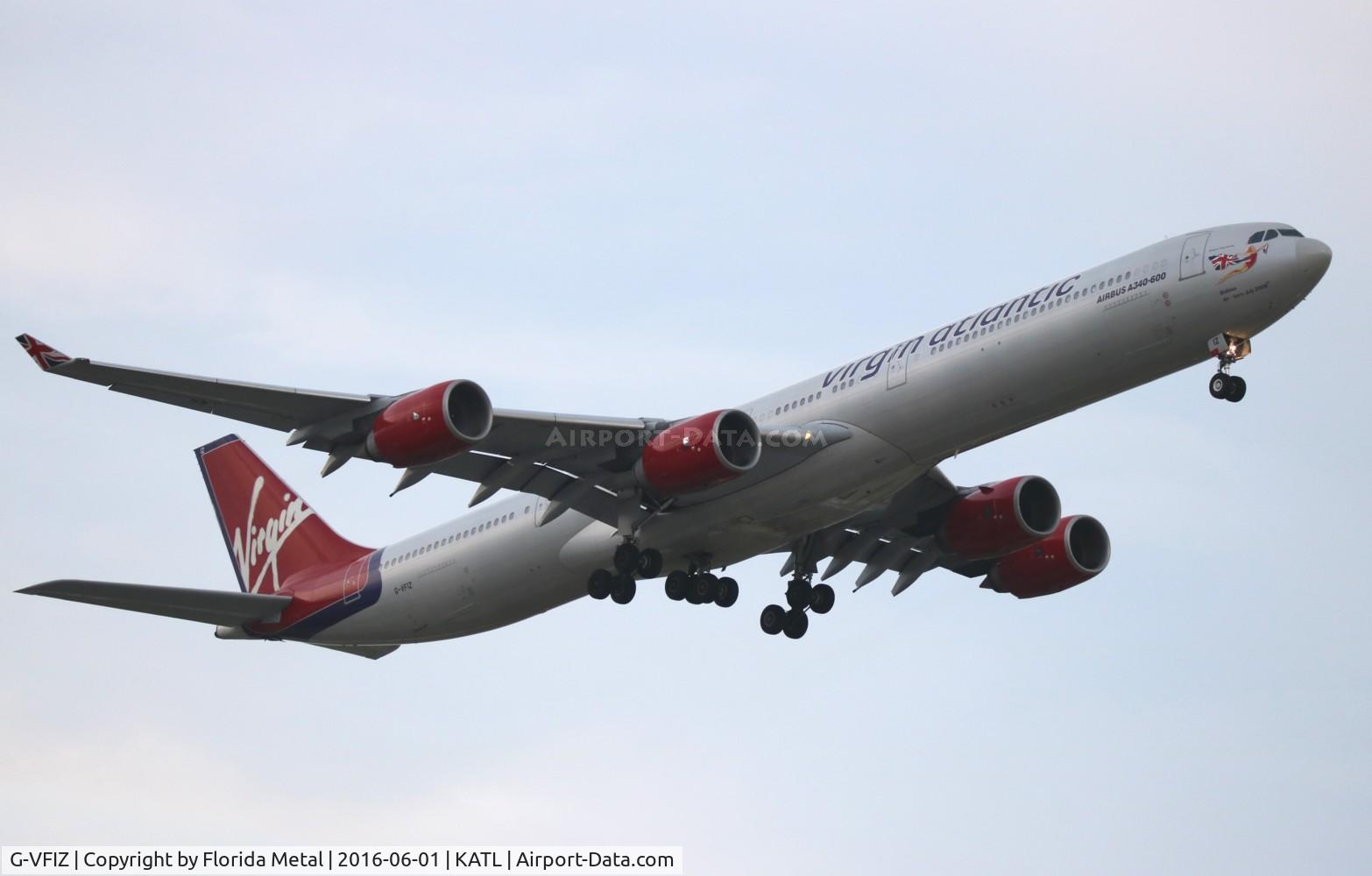 G-VFIZ, 2006 Airbus A340-642 C/N 764, ATL 2016