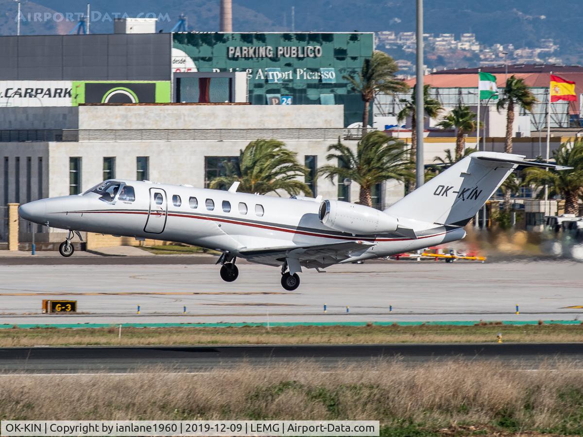 OK-KIN, 2011 Cessna 525B CitationJet CJ3 C/N 525B-0362, at Malaga Costa Del Sol.