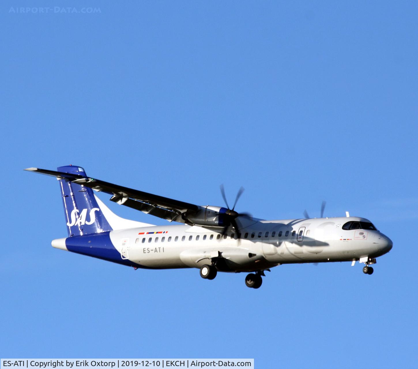 ES-ATI, 2013 ATR 72-600 (72-212A) C/N 1075, ES-ATI landing rw 04L
