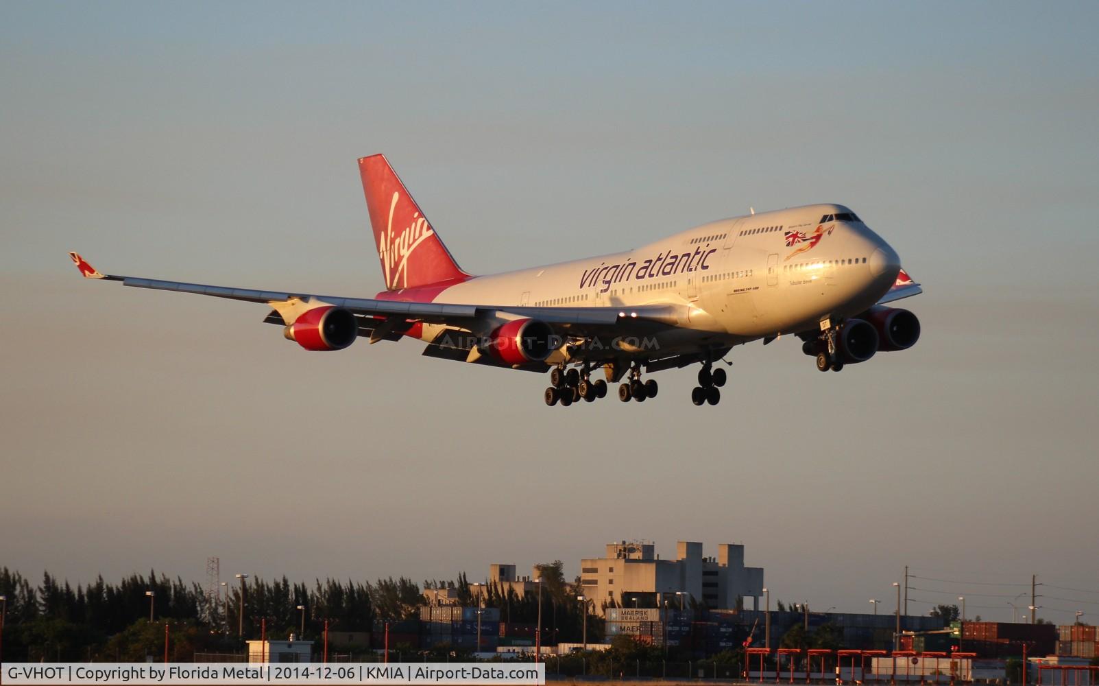 G-VHOT, 1994 Boeing 747-4Q8 C/N 26326, MIA 2014