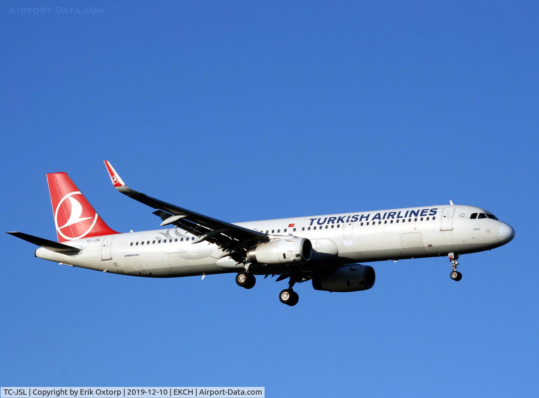 TC-JSL, 2011 Airbus A321-231 C/N 5667, TC-JSL landing rw 04L