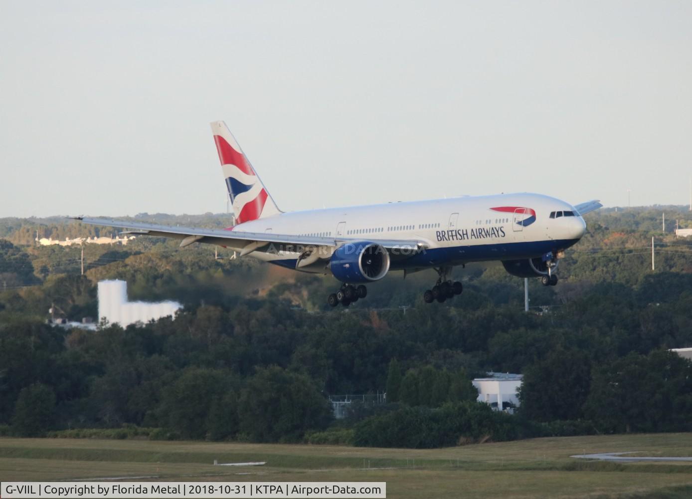 G-VIIL, 1998 Boeing 777-236/ER C/N 27493, TPA 2018