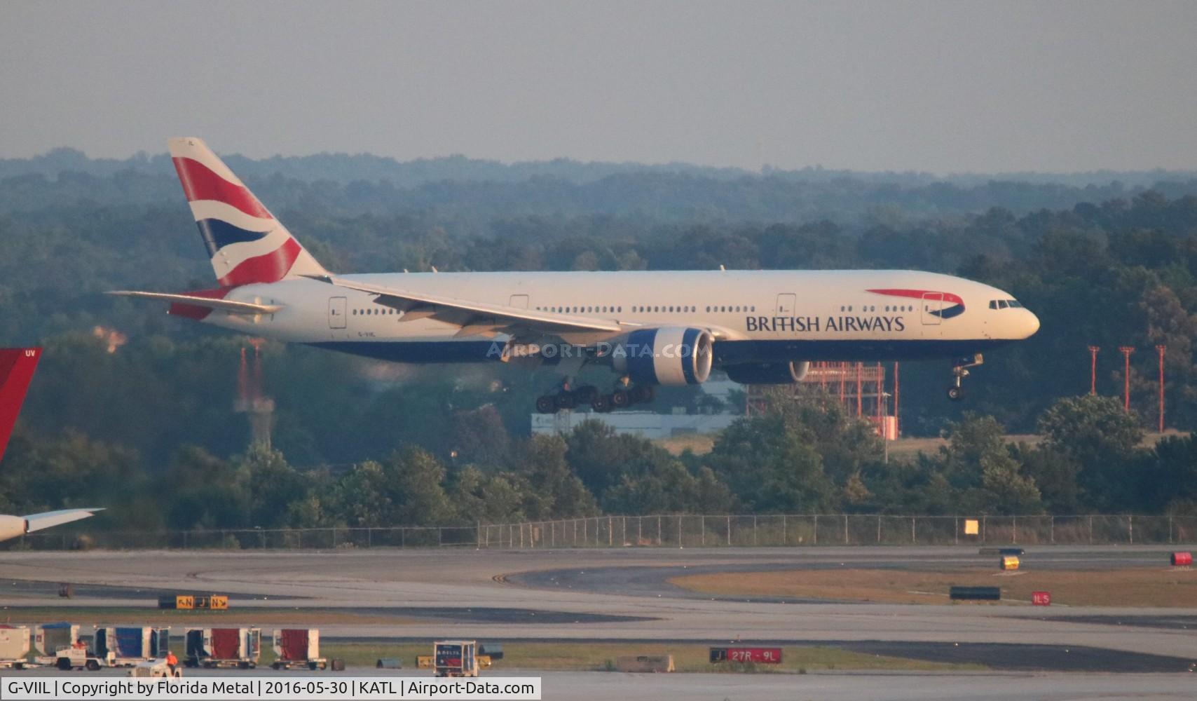 G-VIIL, 1998 Boeing 777-236/ER C/N 27493, ATL 2016