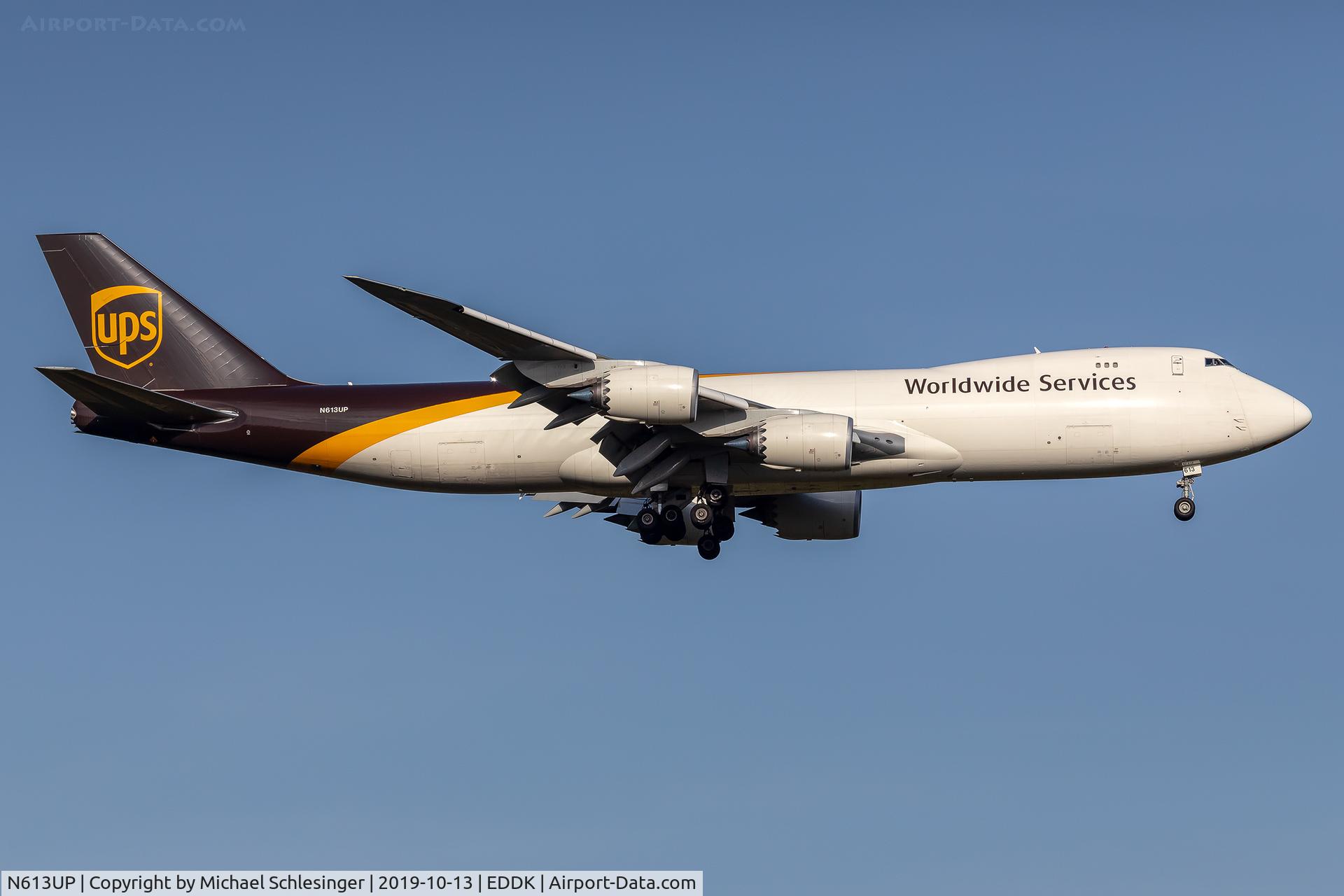 N613UP, Boeing 747-8F C/N 64259, N613UP - Boeing 747-8F - United Parcel Service (UPS)