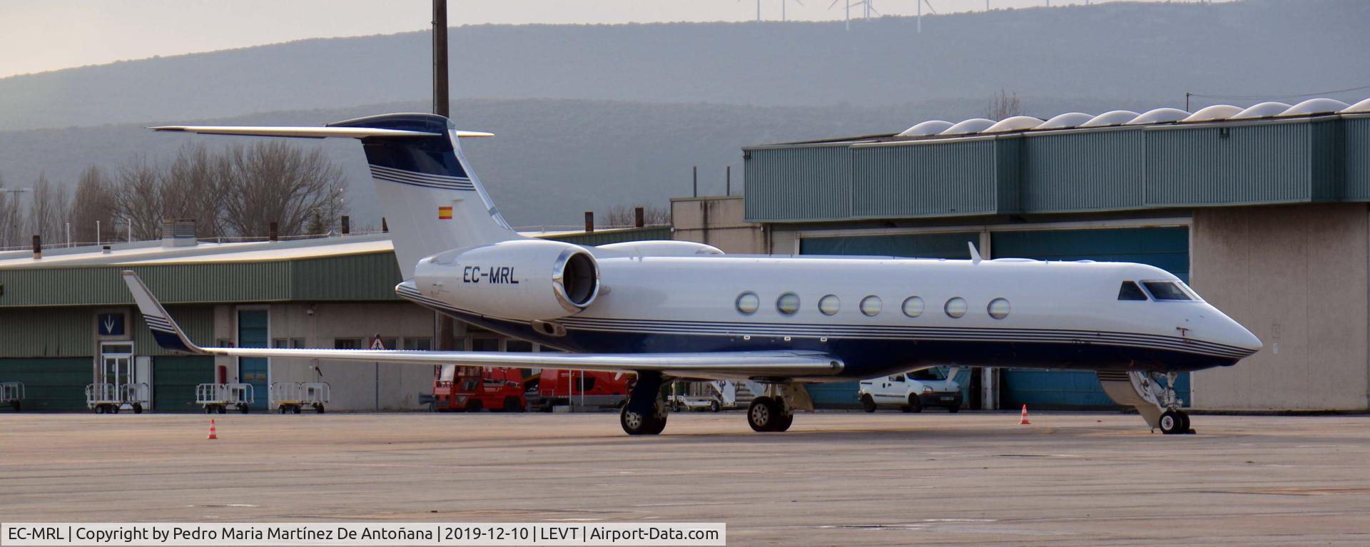 EC-MRL, 2017 Gulfstream Aerospace G550 C/N 5557, Aeropuerto de Foronda - Vitoria-Gasteiz - Euskadi - España