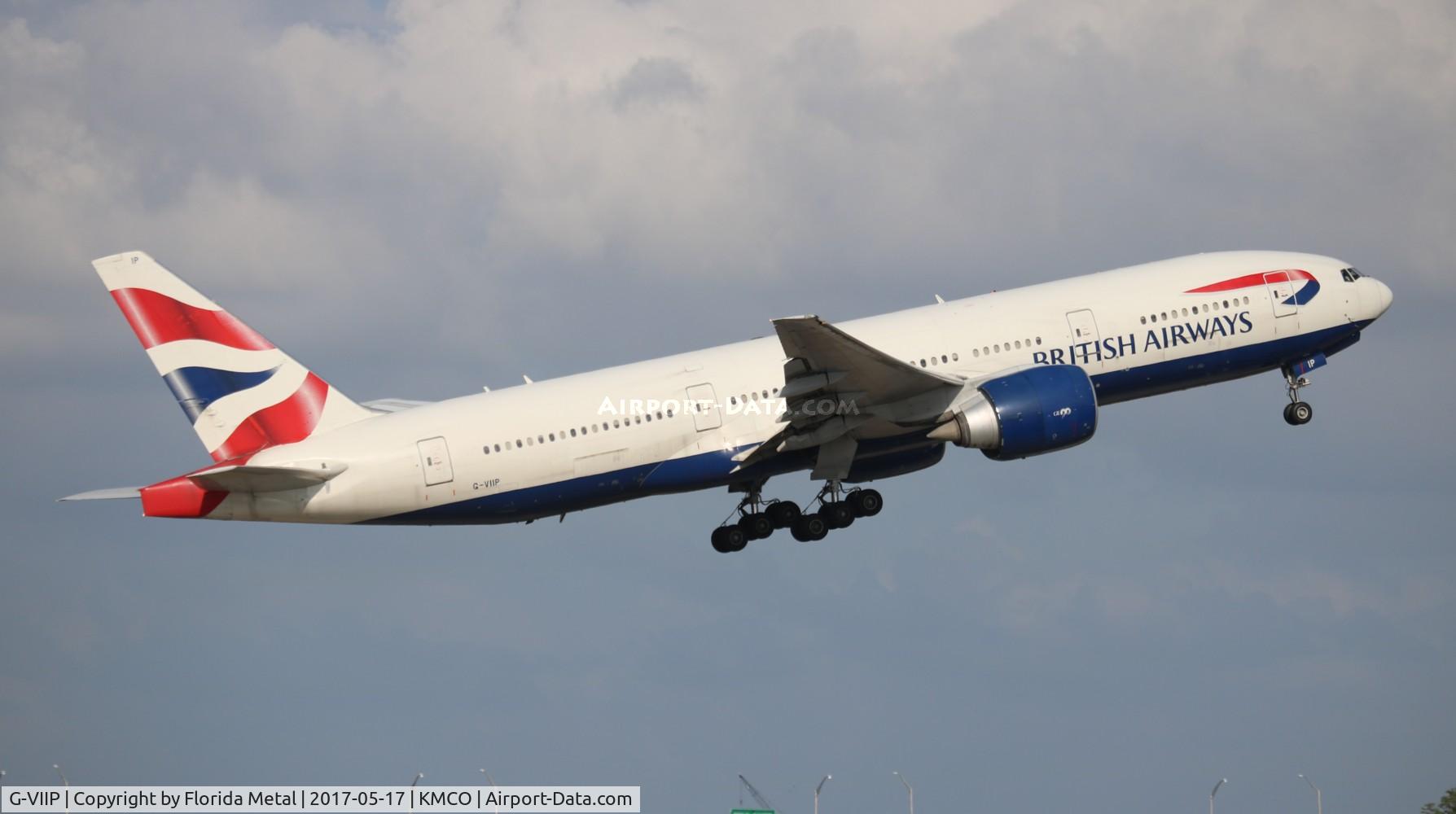 G-VIIP, 1999 Boeing 777-236 C/N 29321, MCO 2017
