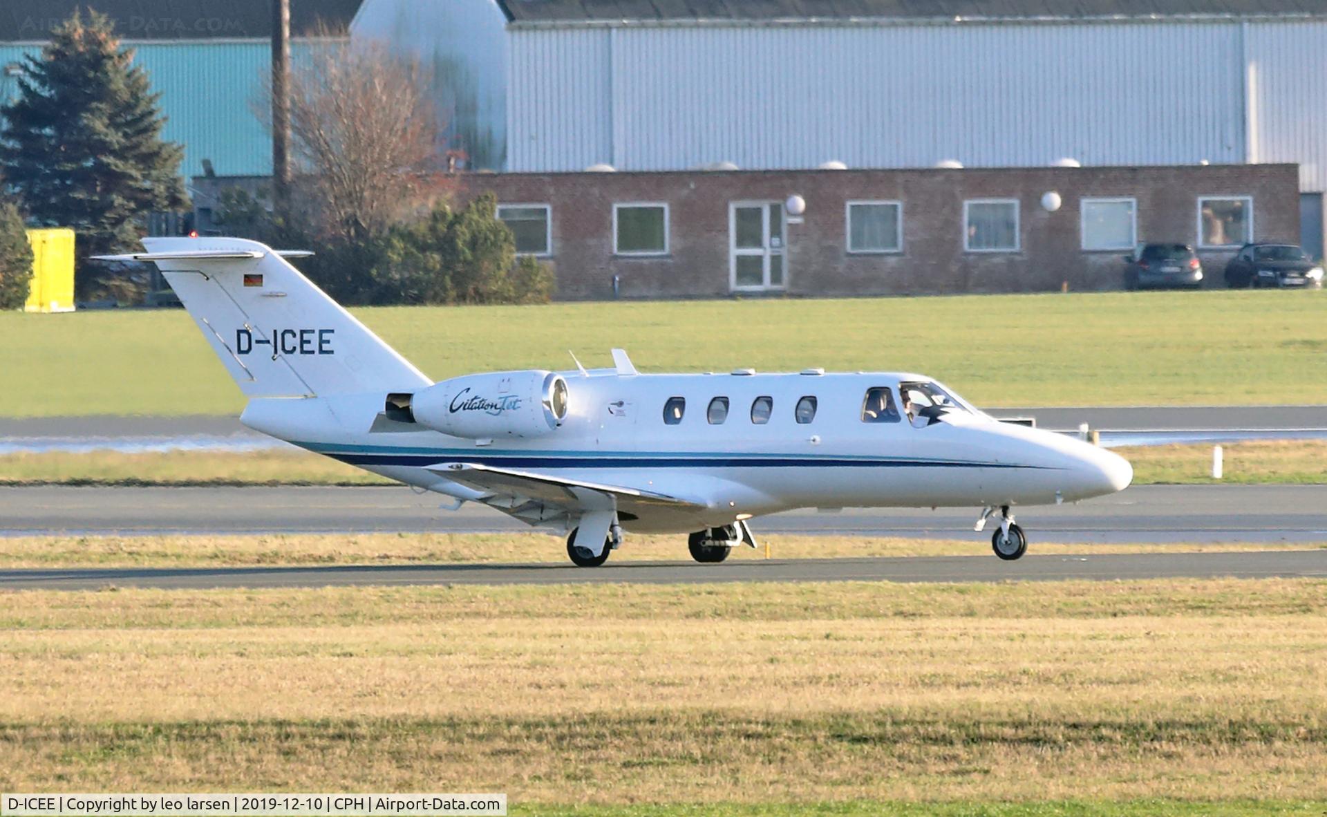 D-ICEE, 1995 Cessna 525 CitationJet C/N 525-0096, Copenhagen 10.12.2019