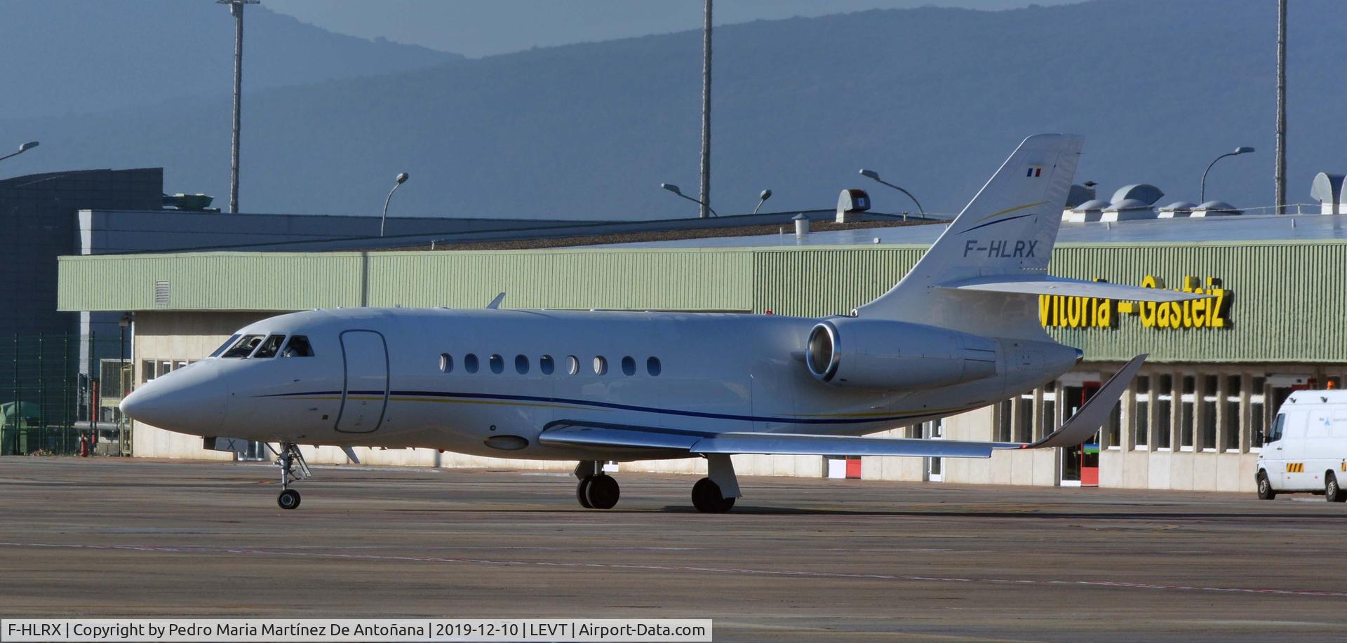 F-HLRX, 2016 Dassault Falcon 2000S C/N 740, Aeropuerto de Foronda - Vitoria-Gasteiz - Euskadi - España