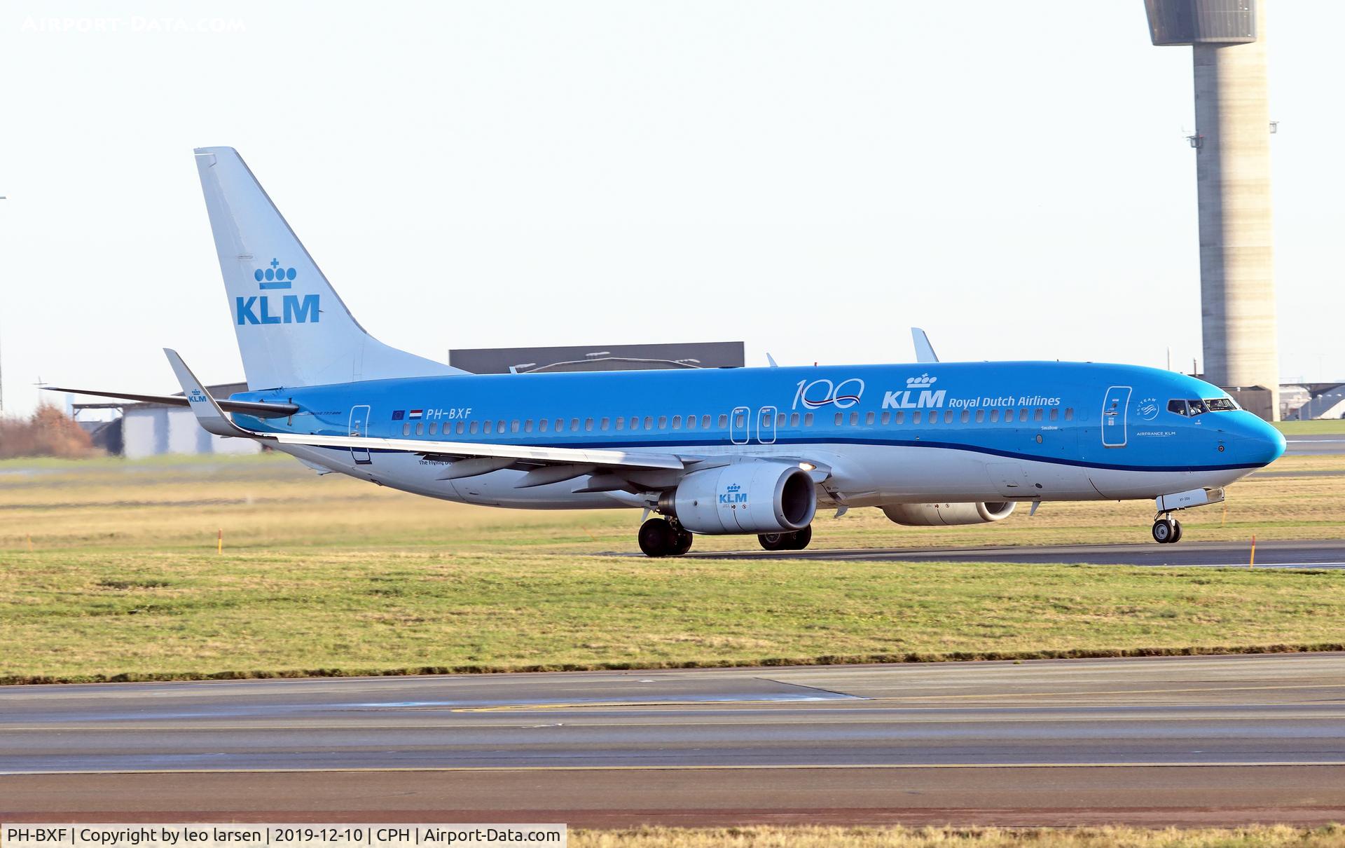 PH-BXF, 2000 Boeing 737-8K2 C/N 29596, Copenhagen 10.12.2019