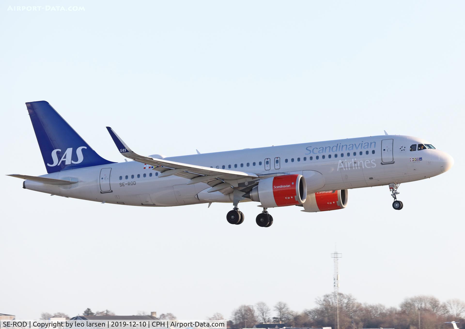 SE-ROD, 2017 Airbus A320-251N C/N 7755, Copenhagen 10.12.2019 L/D R-22R