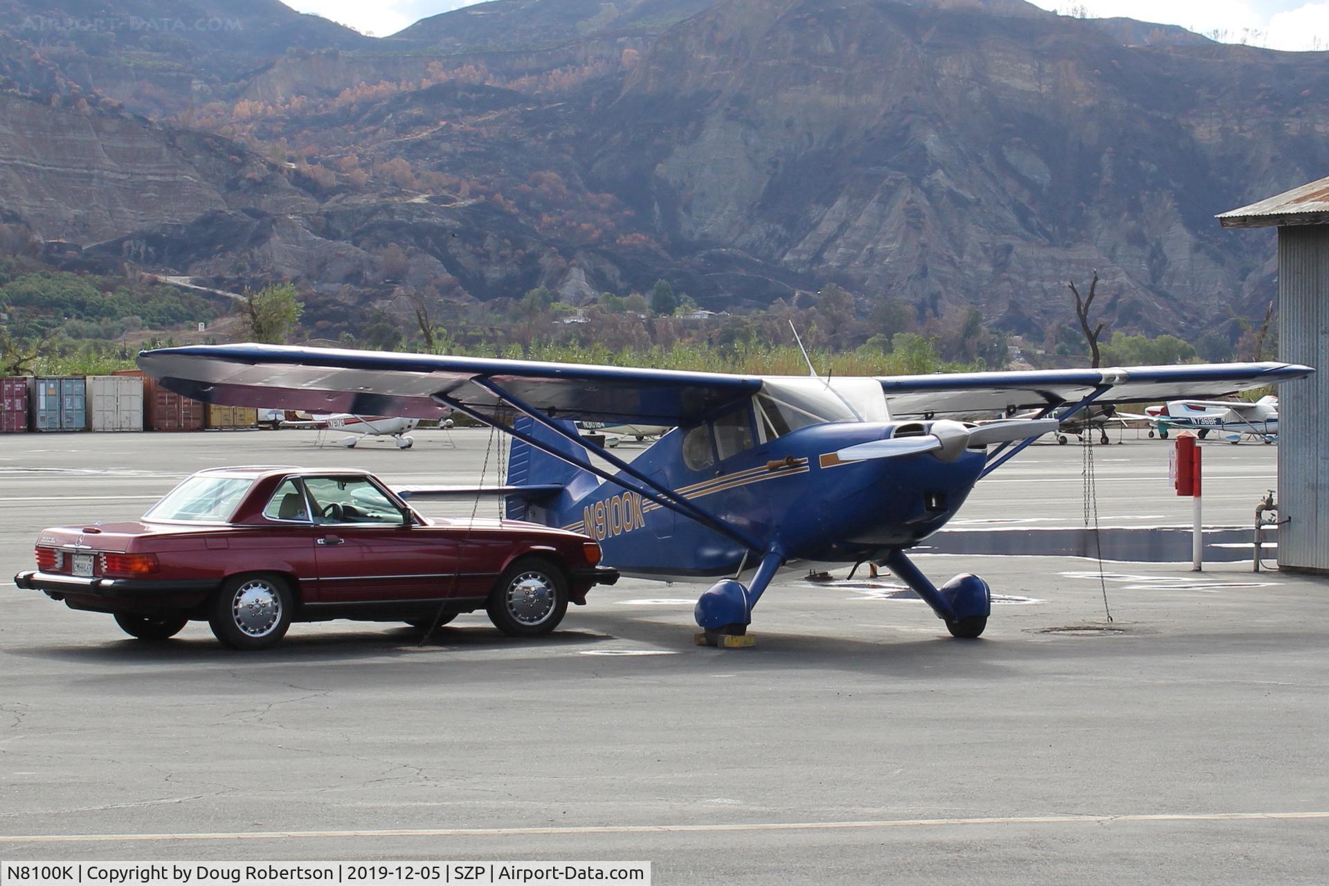 N8100K, 1947 Stinson 108-1 Voyager C/N 108-3100, 1947 Stinson 108-1 VOYAGER, Franklin 6A150 150 Hp