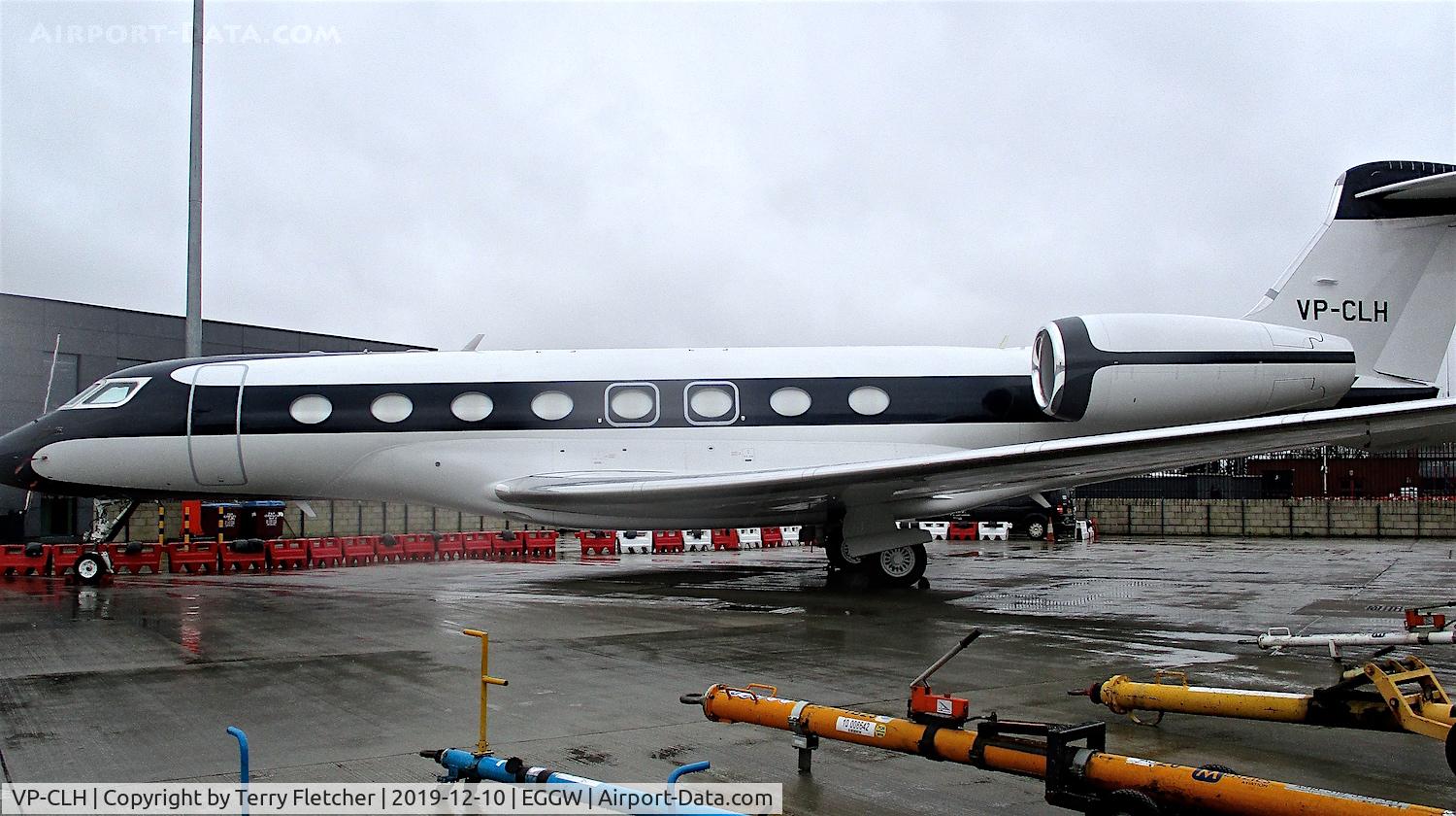 VP-CLH, 2017 Gulfstream Aerospace G650 (G-VI) C/N 6308, At Luton