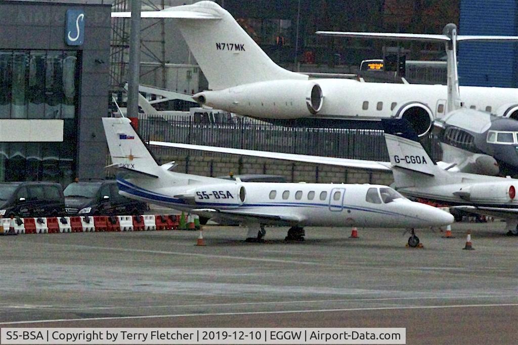 S5-BSA, 2006 Cessna 550 Citation II C/N 550-1136, At Luton