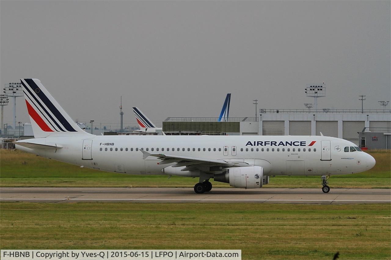 F-HBNB, 2010 Airbus A320-214 C/N 4402, Airbus A320-214,  take off run rwy 08, Paris-Orly airport (LFPO-ORY)