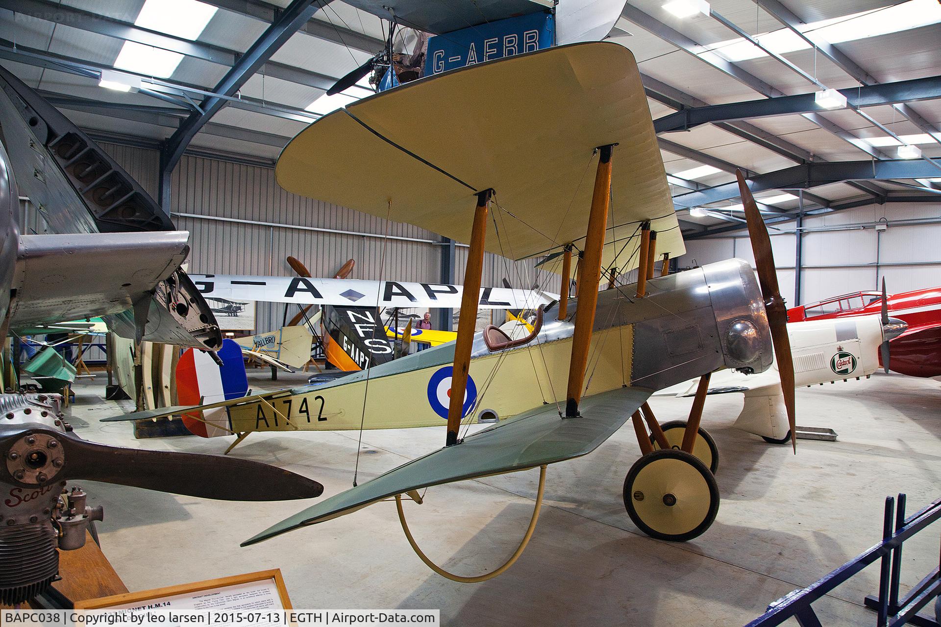 BAPC038, 1962 Bristol Scout D Replica C/N BAPC.038, Shuttleworth Collection 13.7.2015