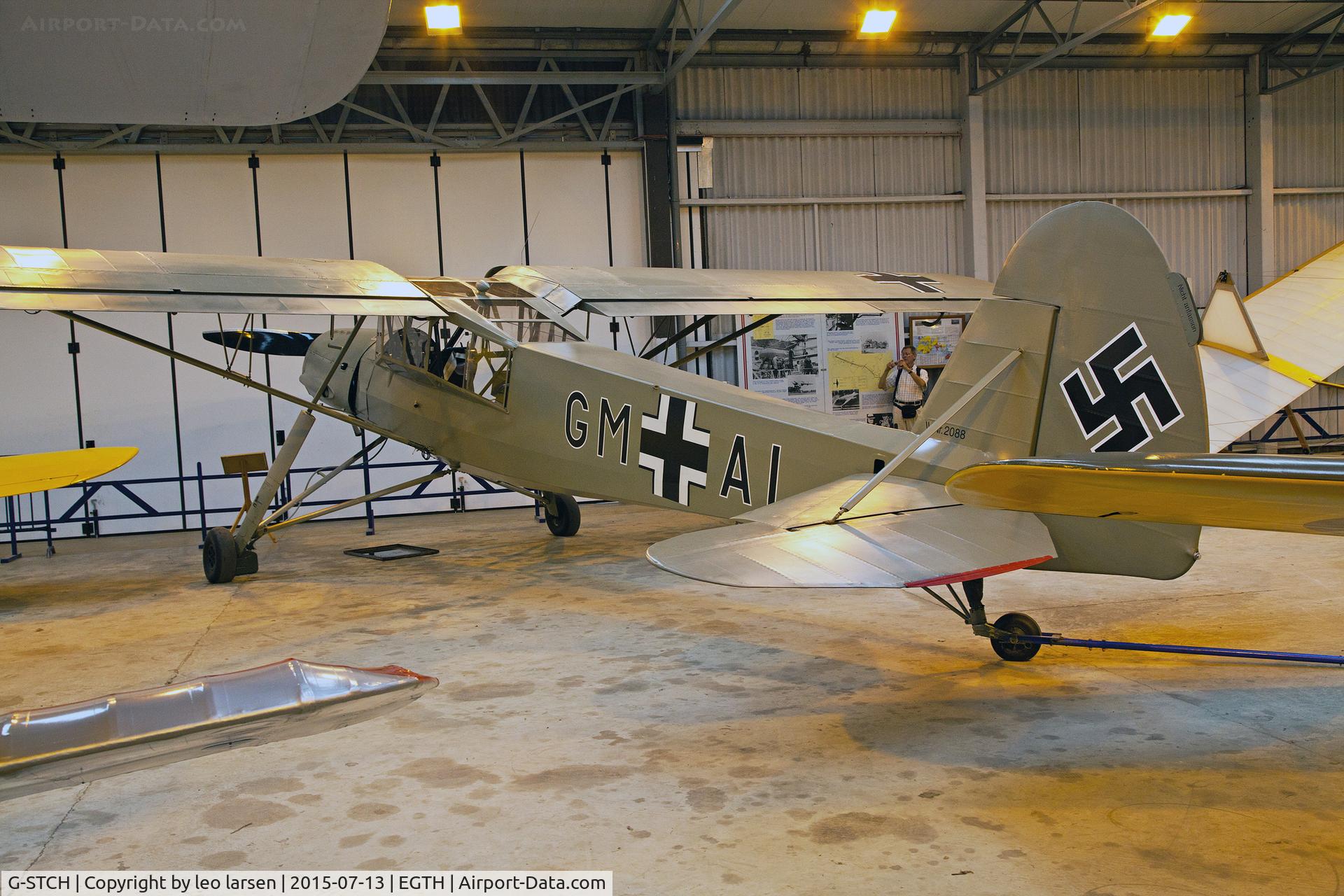 G-STCH, 1942 Fieseler Fi-156A-1 Storch C/N 2088, Shuttleworth Collection 13.7.2019