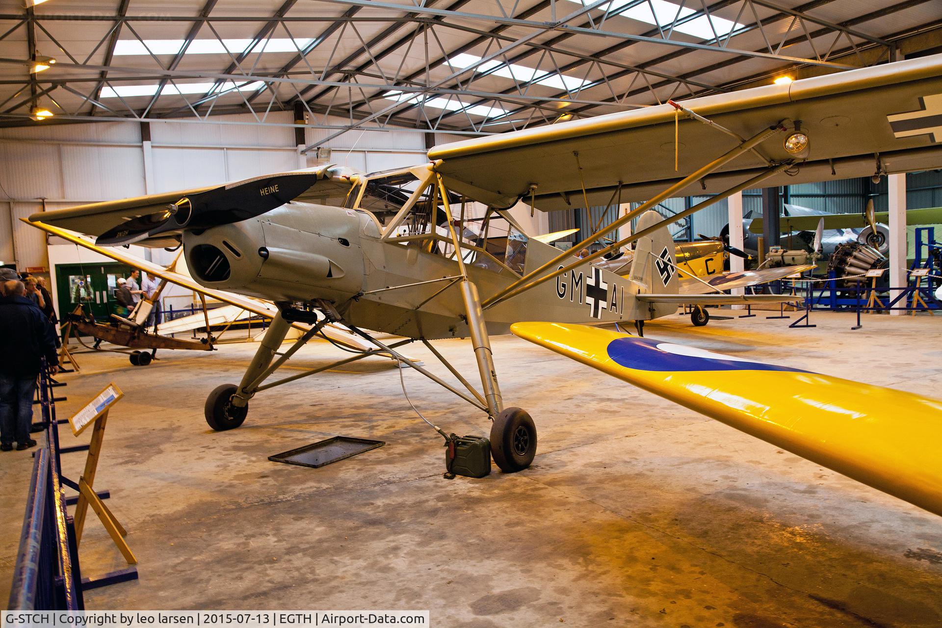 G-STCH, 1942 Fieseler Fi-156A-1 Storch C/N 2088, Shuttleworth Collection 13.7.2015