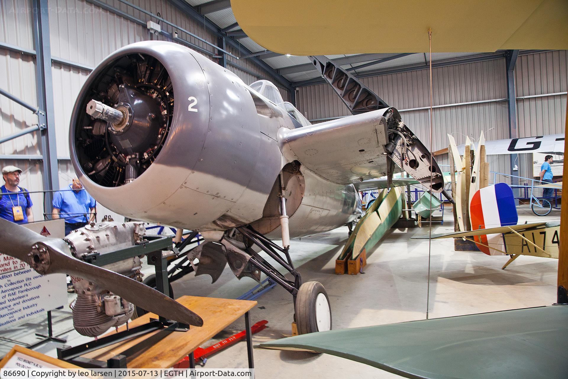 86690, General Motors (Grumman) FM-2 Wildcat C/N 5744, Shuttleworth Collection 13.7.2015