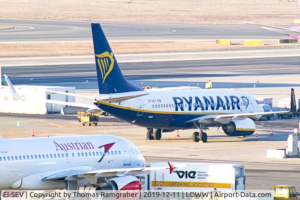EI-SEV, 1999 Boeing 737-73S C/N 29078, Ryanair Boeing 737-700
