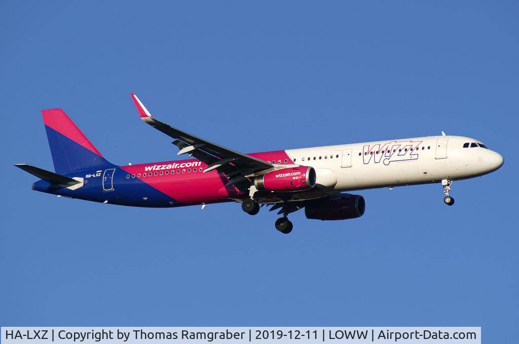 HA-LXZ, 2018 Airbus A321-231 C/N 8174, Wizzair Airbus A321