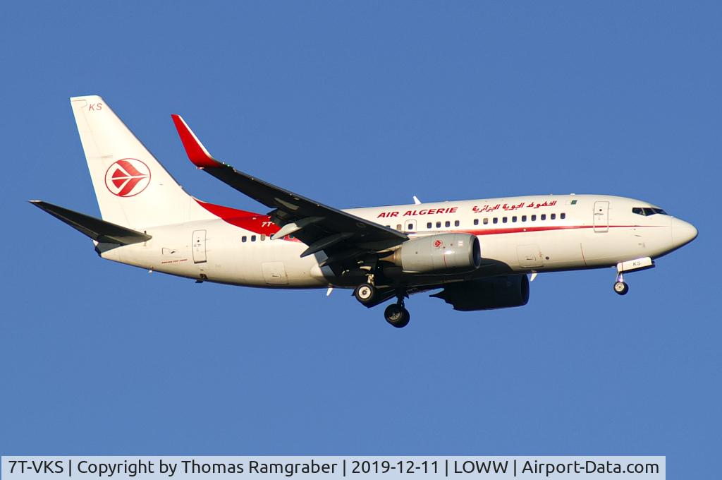 7T-VKS, 2016 Boeing 737-7D6C C/N 61340, Air Algerie Boeing 737-700