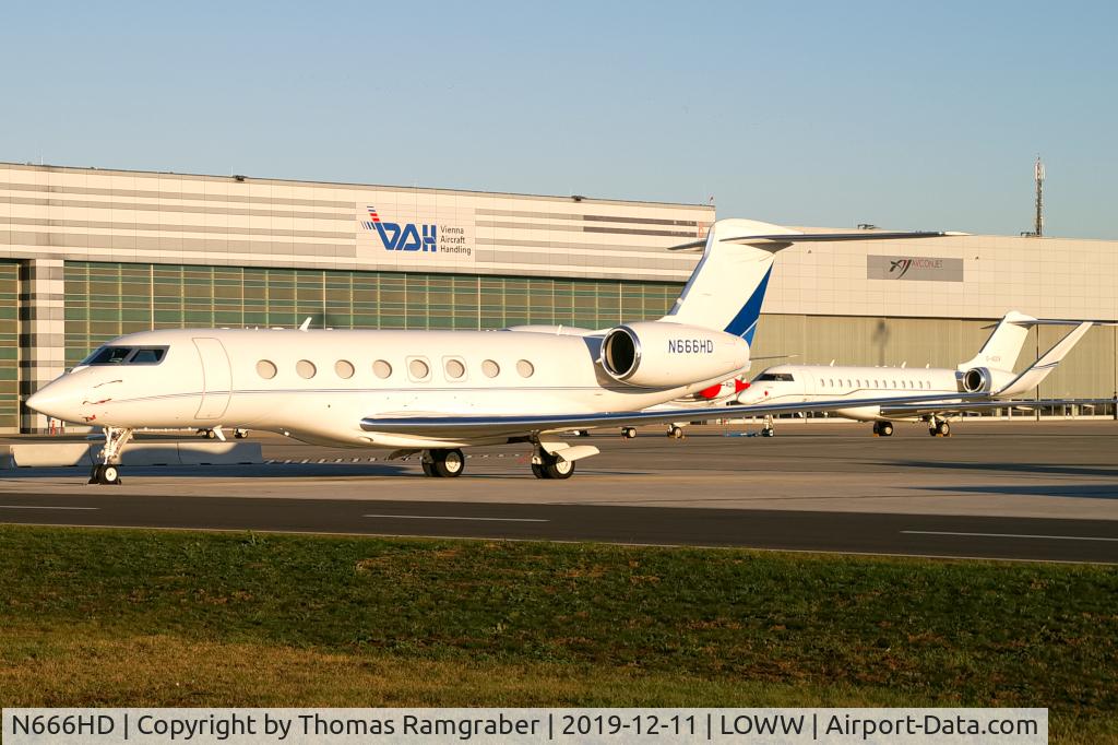 N666HD, 2015 Gulfstream G-VI (G650ER) C/N 6196, private Gulfstream G650