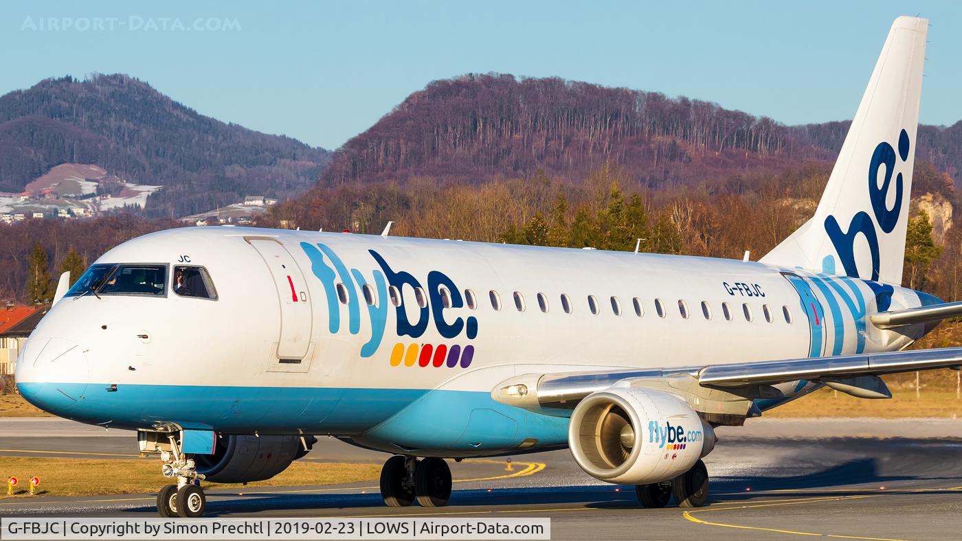 G-FBJC, 2011 Embraer 175STD (ERJ-170-200) C/N 17000328, G-FBJC @ Salzburg Airport