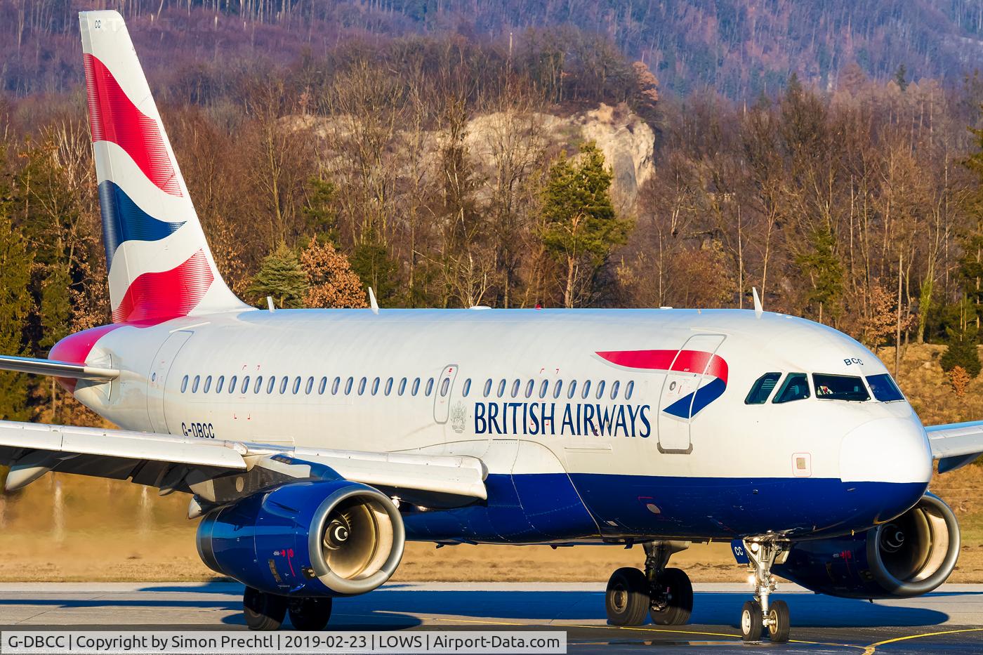 G-DBCC, 2004 Airbus A319-131 C/N 2194, G-DBCC @ Salzburg Airport