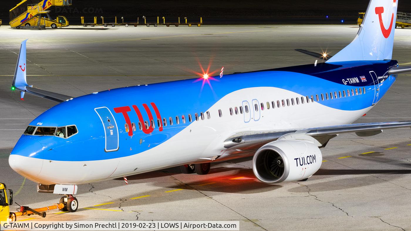 G-TAWM, 2013 Boeing 737-8K5 C/N 37249, G-TAWM @ Salzburg Airport