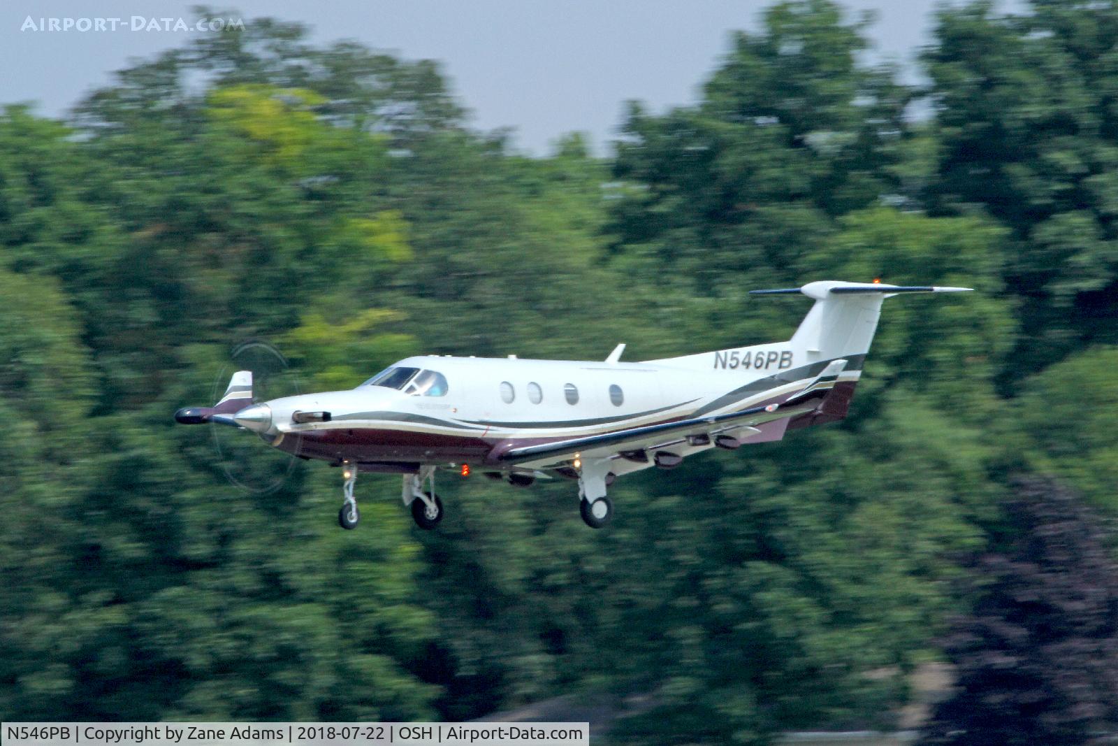 N546PB, 2004 Pilatus PC-12/45 C/N 546, At the 2018 EAA Airventure - Oshkosh, Wisconsin
