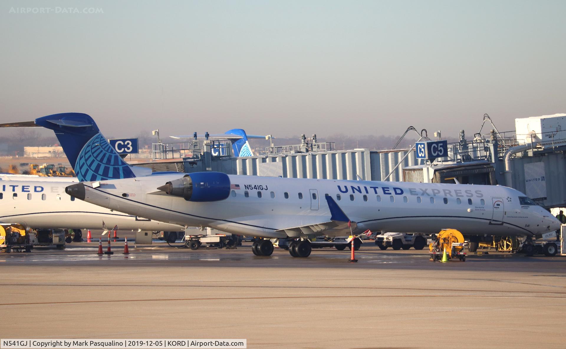 N541GJ, 2005 Bombardier CRJ-702 (CL-600-2C10) Regional Jet C/N 10238, CL-600-2C10