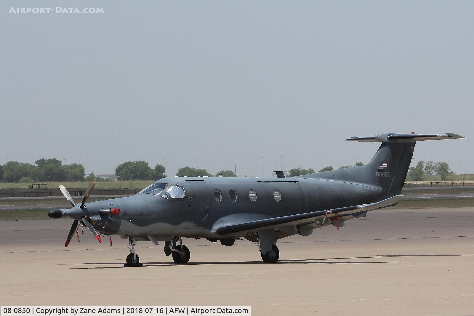 08-0850, 2008 Pilatus U-28A C/N 850, USAF U-28A at Alliance Airport