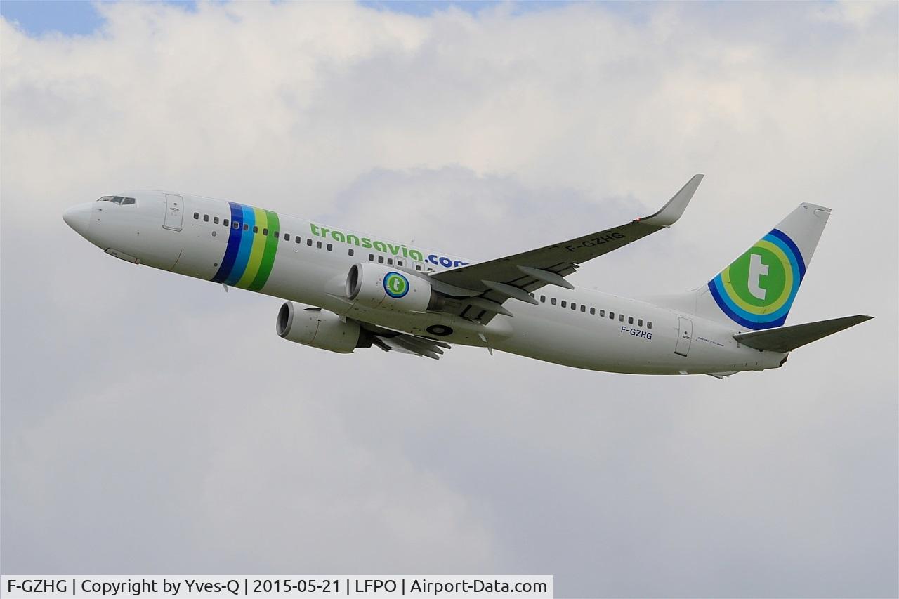 F-GZHG, 2002 Boeing 737-8K2 C/N 30650, Boeing 737-8K2, Take off rwy 24, Paris-Orly airport (LFPO-ORY)
