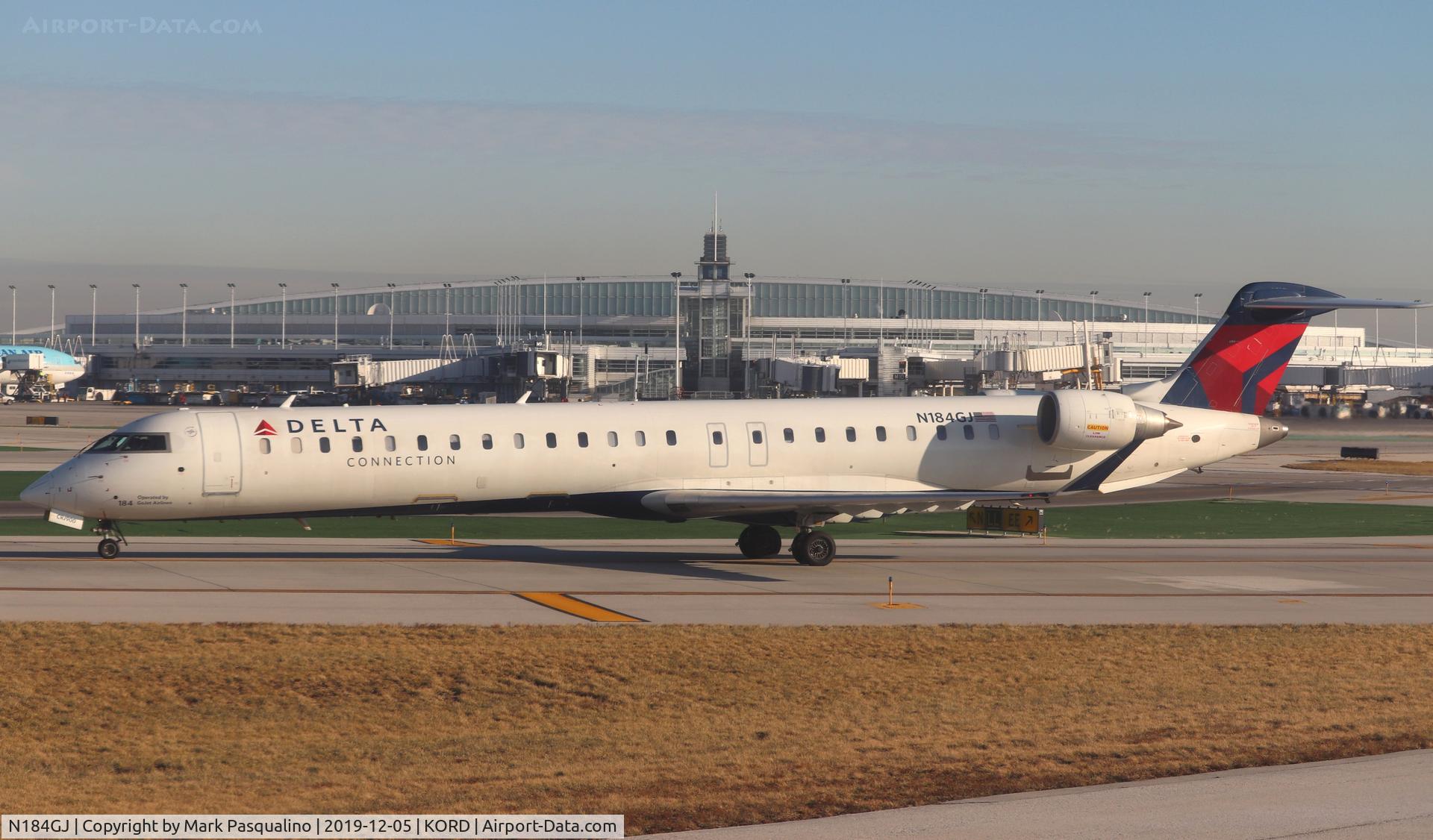 N184GJ, 2008 Bombardier CRJ-900 (CL-600-2D24) C/N 15169, CL-600-2D24