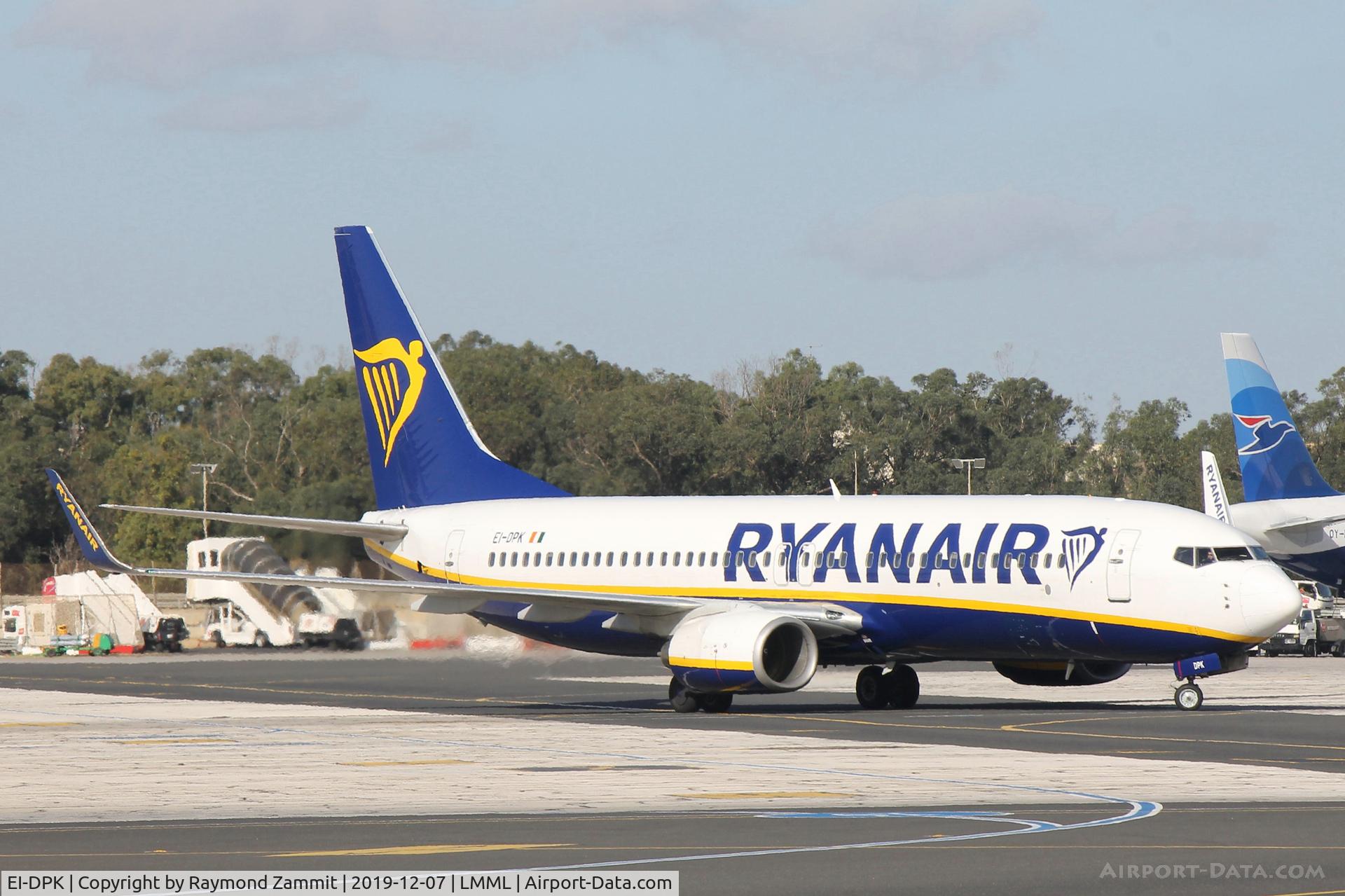 EI-DPK, 2007 Boeing 737-8AS C/N 33610, B737-800 EI-DPK Ryanair