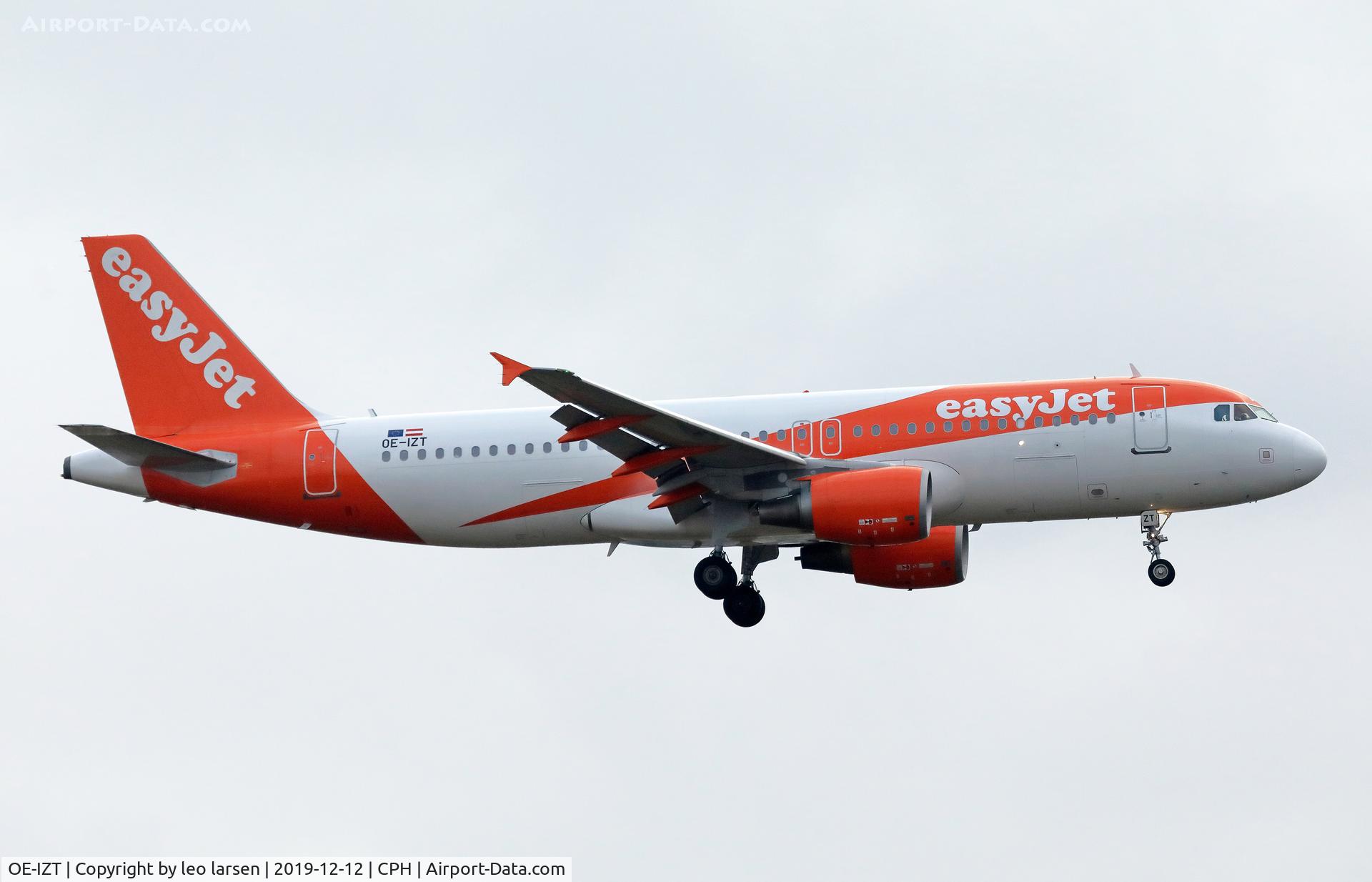 OE-IZT, 2009 Airbus A320-214 C/N 3995, Copenhagen 12.12.2019 L/D R-22L
