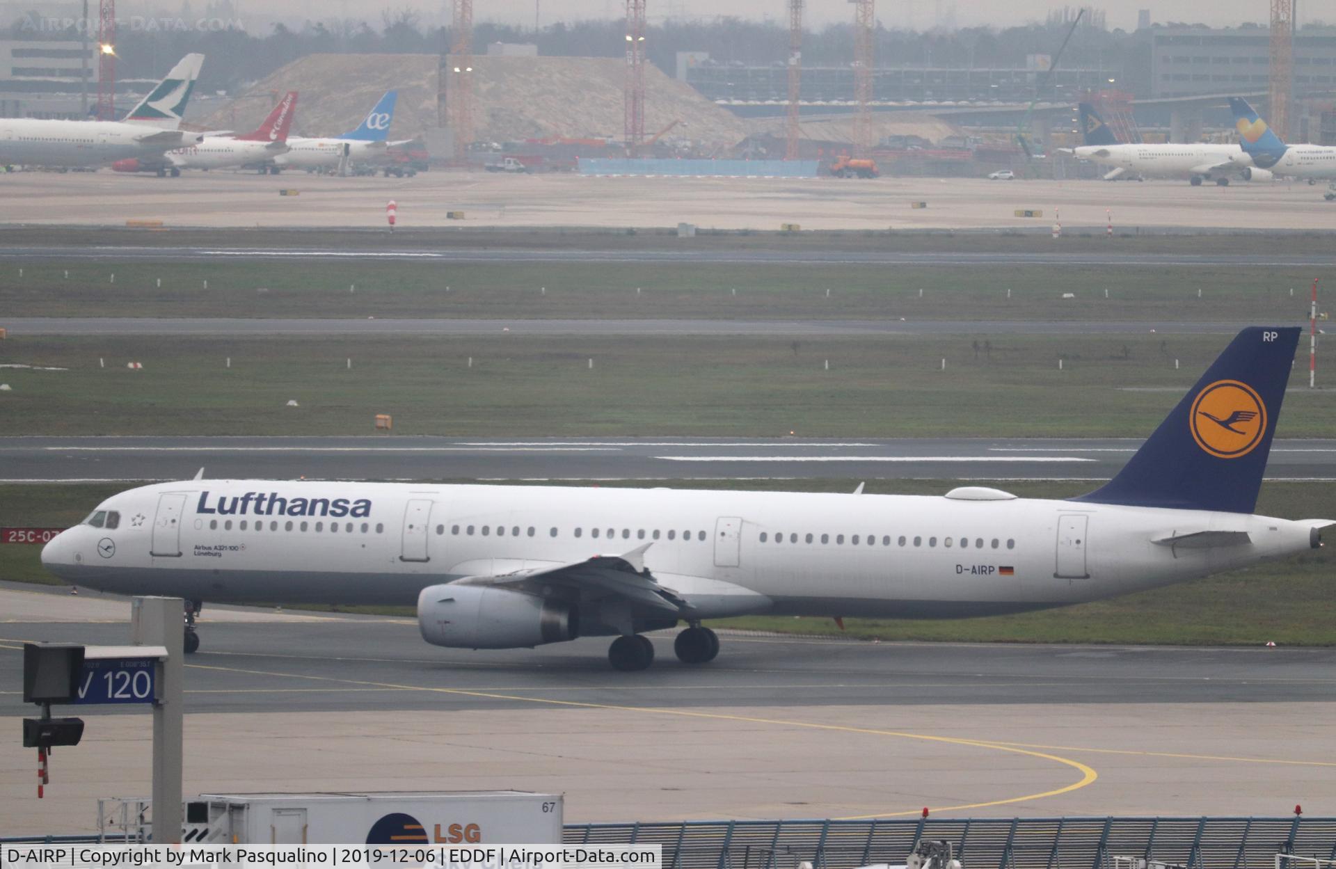 D-AIRP, 1995 Airbus A321-131 C/N 0564, Airbus A321-231