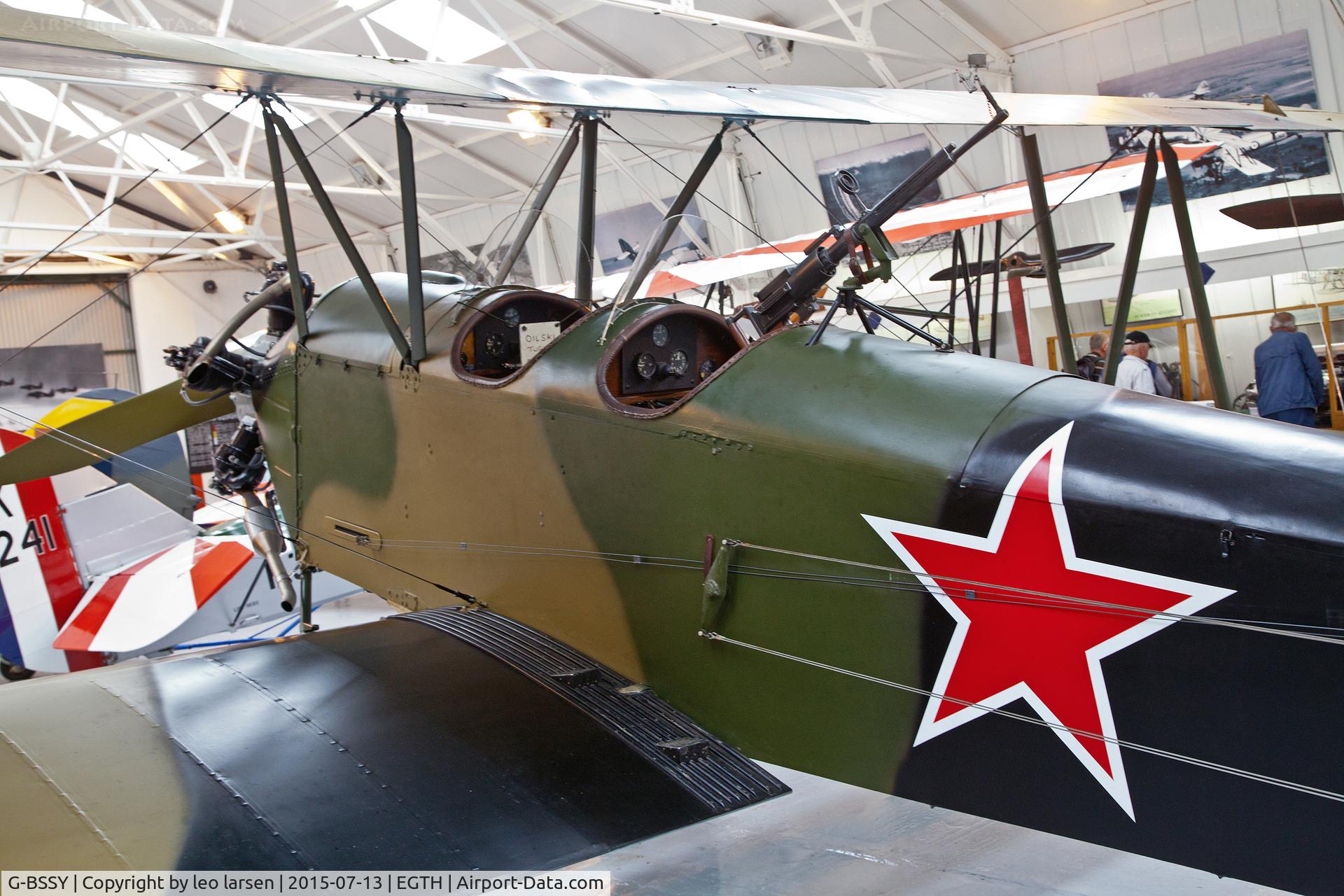 G-BSSY, 1944 Polikarpov Po-2 C/N 0094, Shuttleworth Collection 13.7.2015