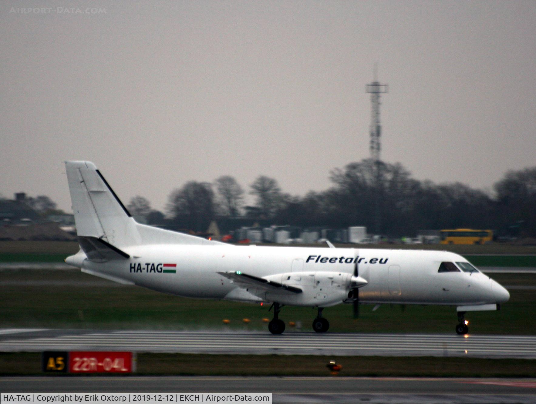 HA-TAG, 1986 Saab 340A C/N 340A-078, HA-TAG taking off rw 22R