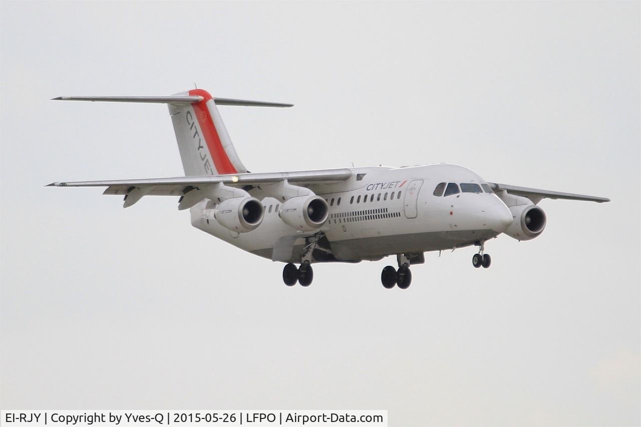 EI-RJY, 1997 British Aerospace Avro 146-RJ85 C/N E.2307, British Aerospace RJ85, Short approach rwy 06, Paris-Orly airport (LFPO-ORY)