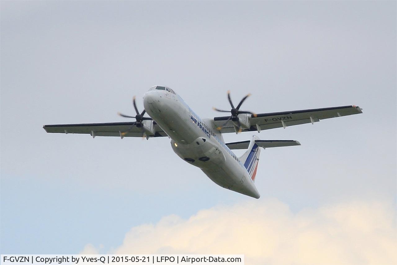 F-GVZN, 1998 ATR 72-212A C/N 563, ATR 72-212A, Take off Rwy 24, Paris-Orly Airport (LFPO-ORY)