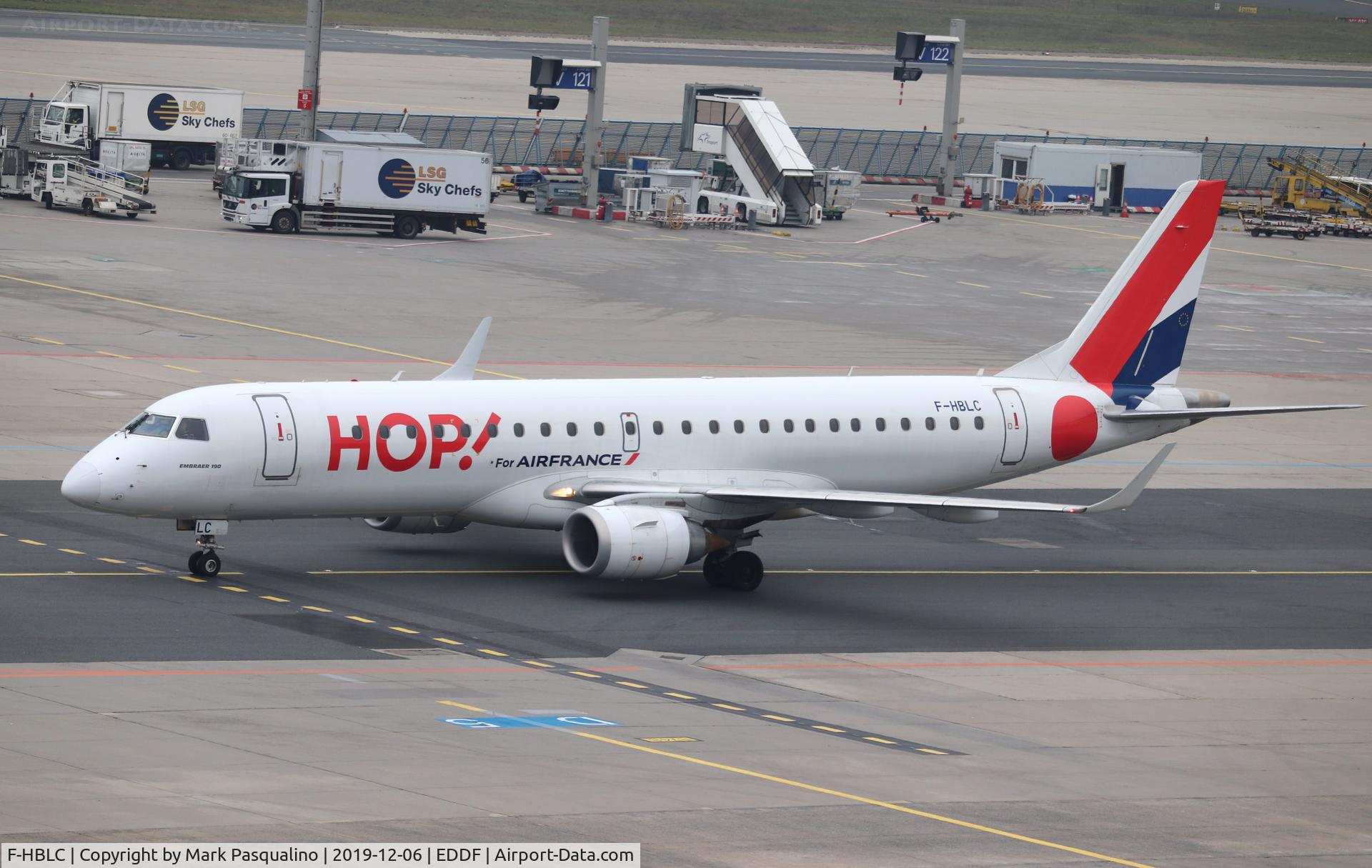 F-HBLC, 2007 Embraer 190AR (ERJ-190-100IGW) C/N 19000080, ERJ-190-100IGW