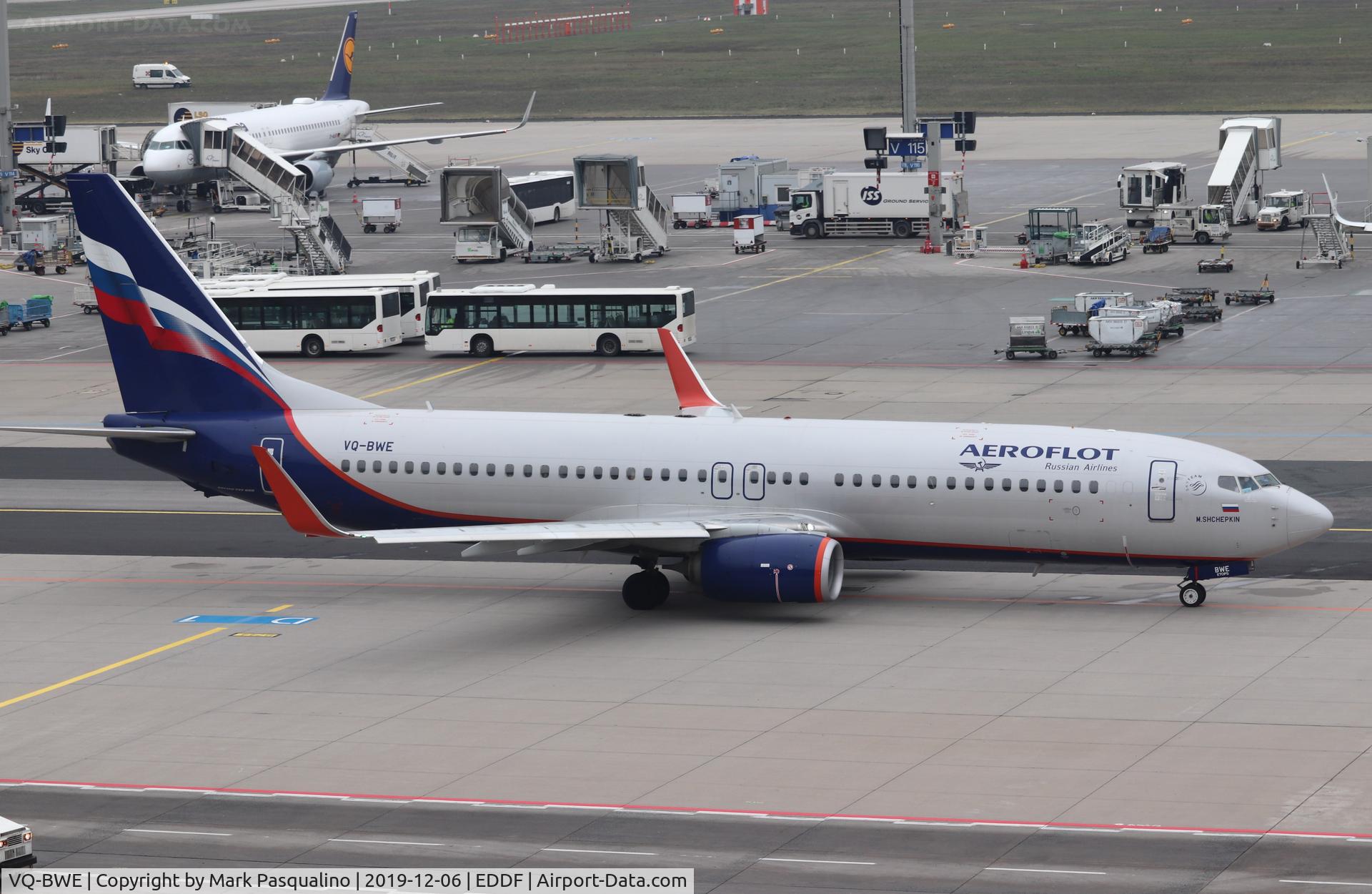 VQ-BWE, 2015 Boeing 737-8LJ C/N 41213, Boeing 737-8LJ