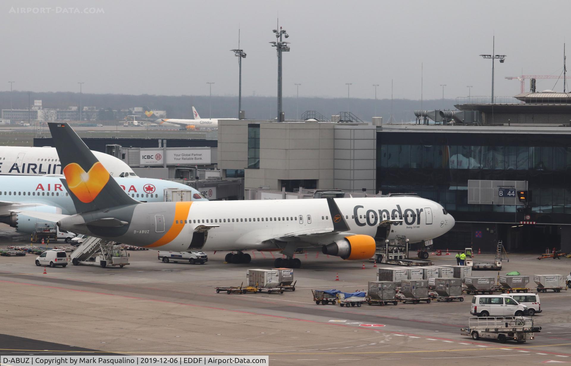 D-ABUZ, 1991 Boeing 767-330/ER C/N 25209, Boeing 767-330/ER