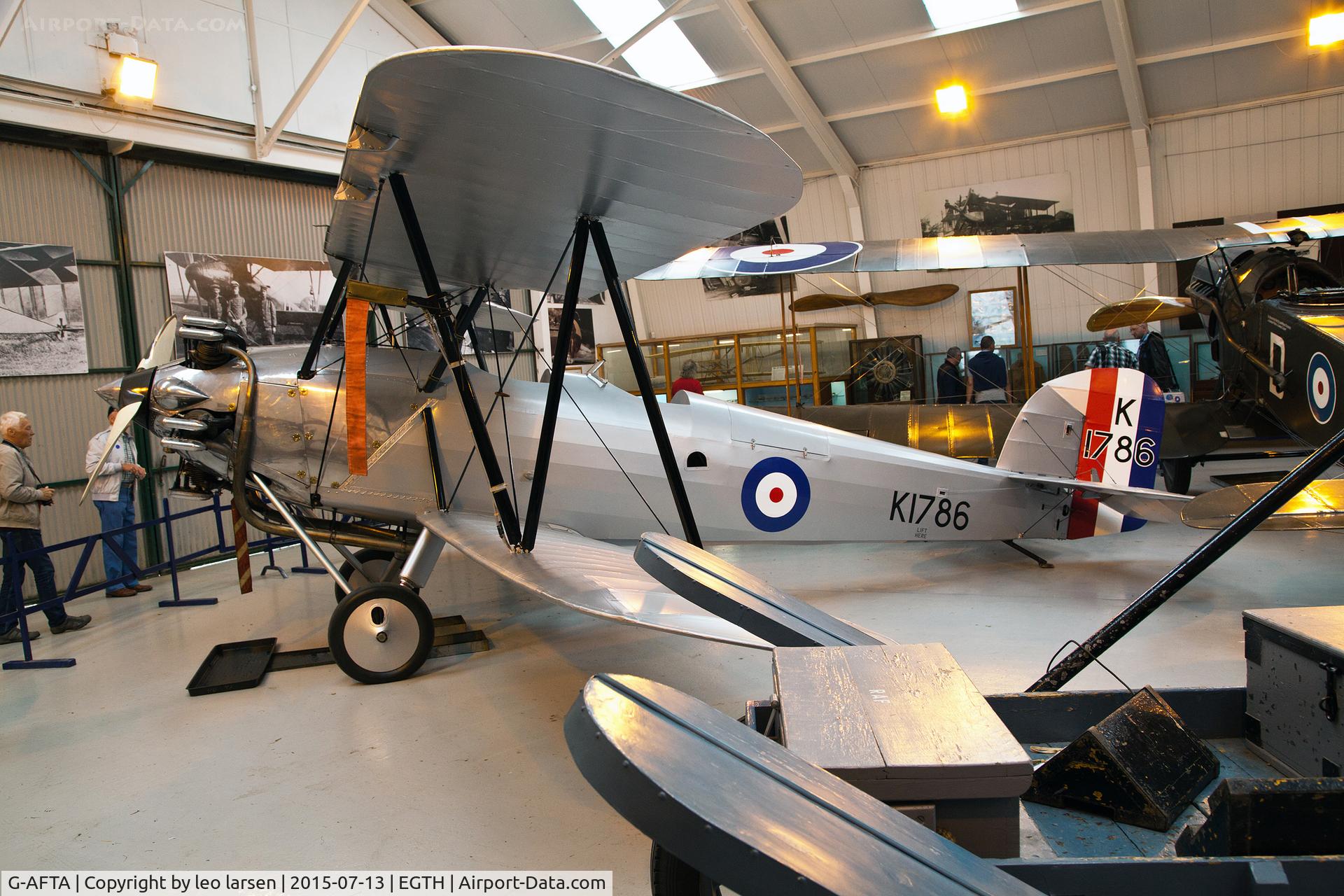 G-AFTA, 1931 Hawker Tomtit Mk1 C/N 30380, Shuttleworth Collection 13.7.2015
