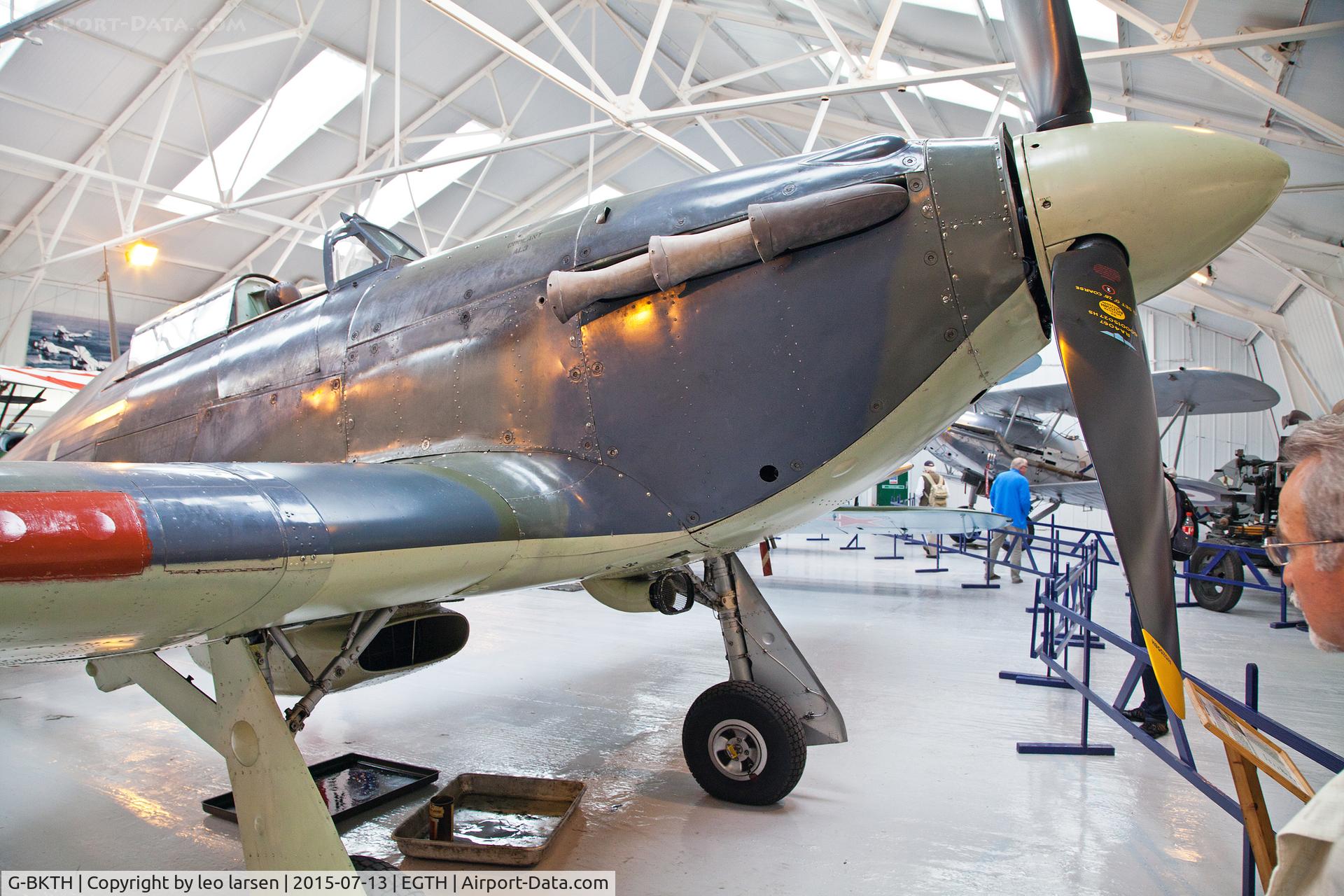 G-BKTH, 1939 Hawker (CCF) Sea Hurricane Mk1B C/N CCF/41H/4013, Shuttleworth Collection 13.7.2015